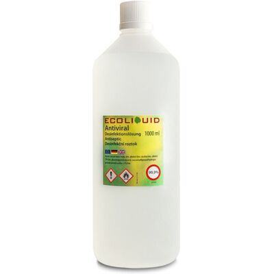 Ecoliquid ANTIVIRAL dezinfekcia na ruky Škorica 1 l náhradná náplň Ecoliquid ANTIVIRAL dezinfekcia na ruky Škorica 1 l náhradná náplň