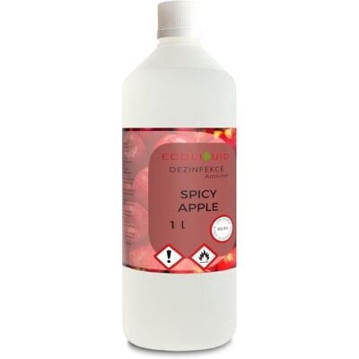 Ecoliquid ANTIVIRAL dezinfekcia na ruky Spicy Apple 1 l náhradná náplň Ecoliquid ANTIVIRAL dezinfekcia na ruky Spicy Apple 1 l náhradná náplň
