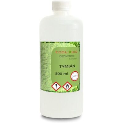 Ecoliquid ANTIVIRAL dezinfekcia na ruky Tymian 1 l náhradná náplň Ecoliquid ANTIVIRAL dezinfekcia na ruky Tymian 1 l náhradná náplň