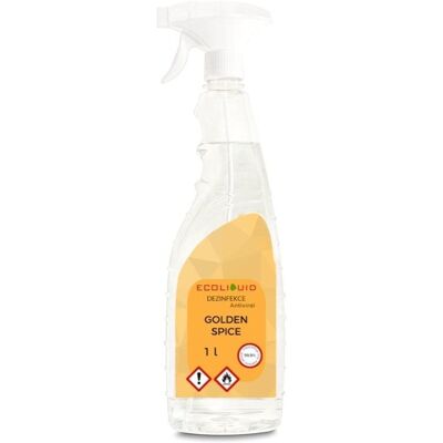 Ecoliquid ANTIVIRAL dezinfekcia na ruky Golden Spice 1 l sprej Ecoliquid ANTIVIRAL dezinfekcia na ruky Golden Spice 1 l sprej