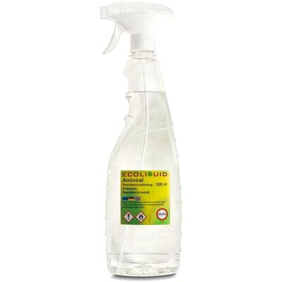 Ecoliquid ANTIVIRAL dezinfekcia na ruky Škorica 1 l sprej Ecoliquid ANTIVIRAL dezinfekcia na ruky Škorica 1 l sprej