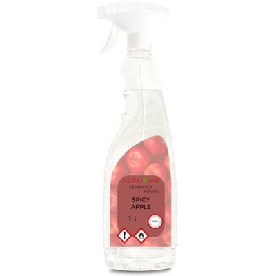 Ecoliquid ANTIVIRAL dezinfekcia na ruky Spicy Apple 1 l sprej Ecoliquid ANTIVIRAL dezinfekcia na ruky Spicy Apple 1 l sprej