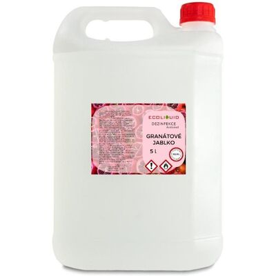 Ecoliquid ANTIVIRAL dezinfekcia na ruky Granátové jablko 5 l kanister Ecoliquid ANTIVIRAL dezinfekcia na ruky Granátové jablko 5 l kanister