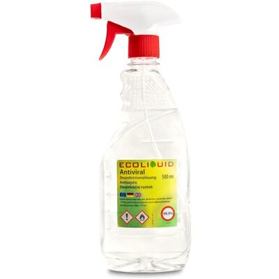 Ecoliquid ANTIVIRAL dezinfekcia na ruky Škorica 500 ml sprej Ecoliquid ANTIVIRAL dezinfekcia na ruky Škorica 500 ml sprej