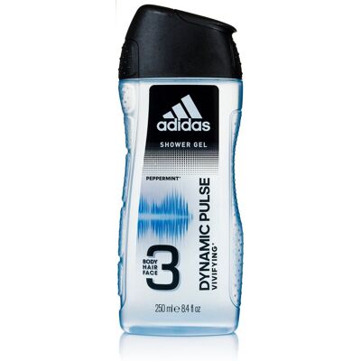 ADIDAS Dynamic Pulse Shower Gel 3 in 1 250 ml ADIDAS Dynamic Pulse Shower Gel 3 in 1 250 ml