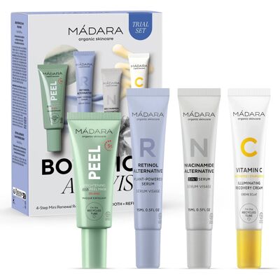 MÁDARA Botanic Activist 4-kroková mini sada na obnovu pleti 62 ml MÁDARA Botanic Activist 4-kroková mini sada na obnovu pleti 62 ml