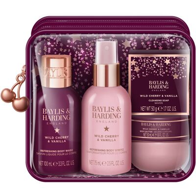 BAYLIS & HARDING Wild Cherry & Vanilla v taštičke 225 ml BAYLIS & HARDING Wild Cherry & Vanilla v taštičke 225 ml