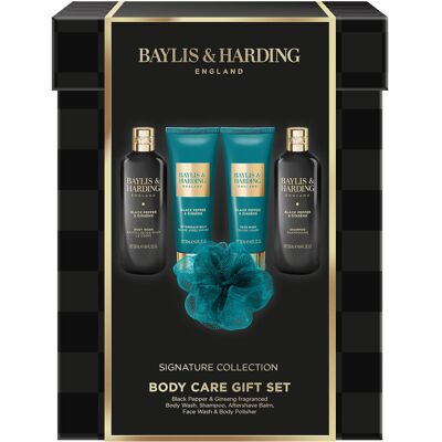 BAYLIS & HARDING Box starostlivosti o telo pre mužov Black Pepper & Ginseng 760 ml BAYLIS & HARDING Box starostlivosti o telo pre mužov Black Pepper & Ginseng 760 ml