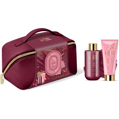 GRACE COLE Velvet Plum & Soft Suede v taštičke 400 ml GRACE COLE Velvet Plum & Soft Suede v taštičke 400 ml