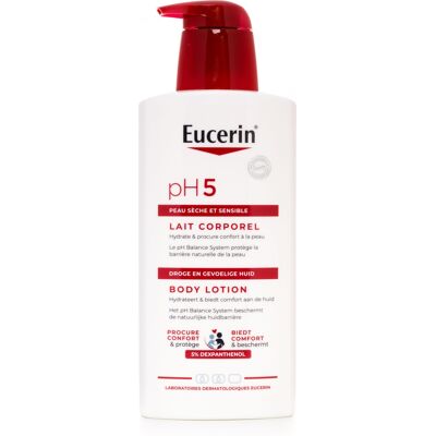 EUCERIN Hydratačné telové mlieko na pokožku pH5 400 ml EUCERIN Hydratačné telové mlieko na pokožku pH5 400 ml