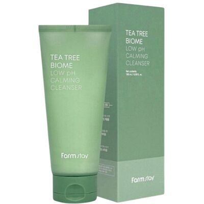 FARM STAY Tea Tree Biome Low PH Calming Cleanser 180 ml FARM STAY Tea Tree Biome Low PH Calming Cleanser 180 ml