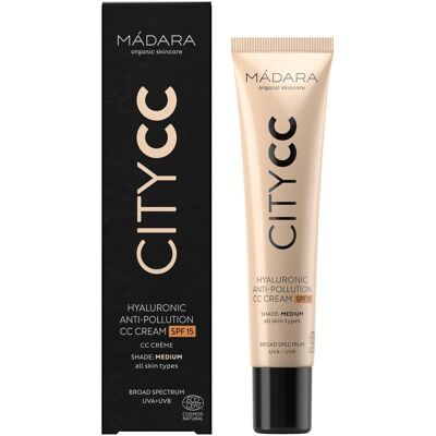 MÁDARA City CC Krém SPF 15 Medium 40 ml MÁDARA City CC Krém SPF 15 Medium 40 ml