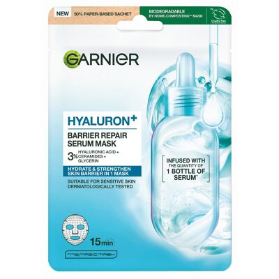 GARNIER Hyaluron+ na obnovu kožnej bariéry s kyselinou hyalurónovou, 28 g GARNIER Hyaluron+ na obnovu kožnej bariéry s kyselinou hyalurónovou, 28 g