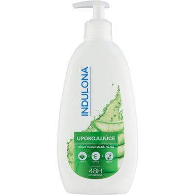 INDULONA Upokojujúce telové mlieko ALOE VERA 400 ml INDULONA Upokojujúce telové mlieko ALOE VERA 400 ml