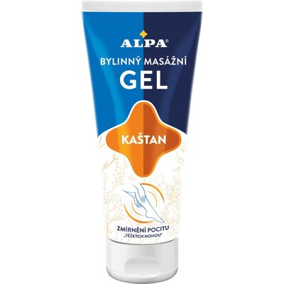 ALPA Masážny Gél Gaštan 100 ml ALPA Masážny Gél Gaštan 100 ml