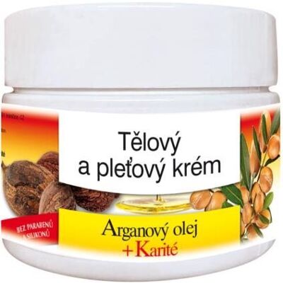 BIONE COSMETICS Bio Arganový olej a karité Telový a pleťový krém 260 ml BIONE COSMETICS Bio Arganový olej a karité Telový a pleťový krém 260 ml