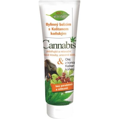 BIONE COSMETICS Bio Cannabis Bylinný balzam s pagaštanom konským 300 ml BIONE COSMETICS Bio Cannabis Bylinný balzam s pagaštanom konským 300 ml