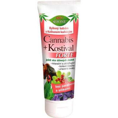 BIONE COSMETICS Bio Cannabis + Kostihoj Forte Bylinný balzam 200 ml BIONE COSMETICS Bio Cannabis + Kostihoj Forte Bylinný balzam 200 ml