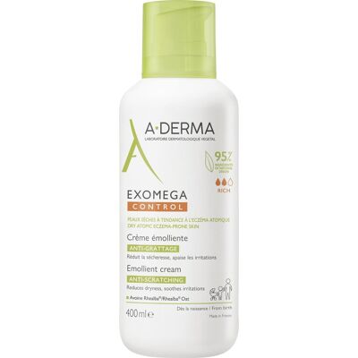 A-DERMA Exomega Control Emolienčný krém na suchú kožu so sklonom k atópiii 400 ml A-DERMA Exomega Control Emolienčný krém na suchú kožu so sklonom k atópiii 400 ml