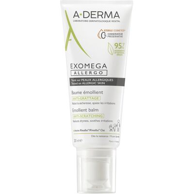 A-DERMA Exomega Allergo Emolienčný balzam na suchú kožu so sklonom k atópiii – sterilná kozmetika 2 A-DERMA Exomega Allergo Emolienčný balzam na suchú kožu so sklonom k atópiii – sterilná kozmetika 2
