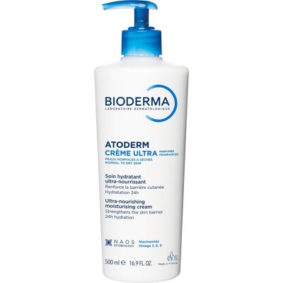 BIODERMA Atoderm Ultra-nourishing Moisturising Cream Parfumed 500 ml BIODERMA Atoderm Ultra-nourishing Moisturising Cream Parfumed 500 ml