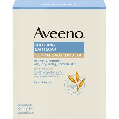 AVEENO Soothing Bath Soak 8× 42 g AVEENO Soothing Bath Soak 8× 42 g