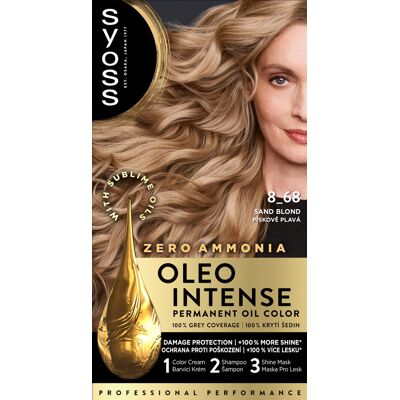SYOSS Oleo Intense 8-68 Pieskovo plavý 50 ml SYOSS Oleo Intense 8-68 Pieskovo plavý 50 ml