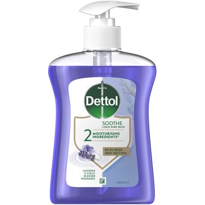 DETTOL Tekuté mydlo s výťažkom z levandule 250 ml DETTOL Tekuté mydlo s výťažkom z levandule 250 ml