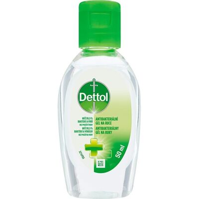 DETTOL Antibakteriálny gél na ruky 50 ml DETTOL Antibakteriálny gél na ruky 50 ml