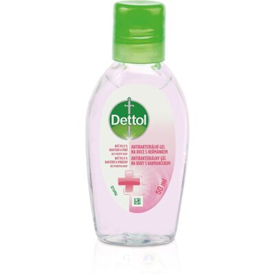 DETTOL Antibakteriálny gél na ruky s harmančekom 50 ml DETTOL Antibakteriálny gél na ruky s harmančekom 50 ml