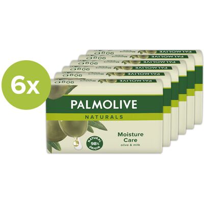 PALMOLIVE Naturals s výťažkami z mlieka a olív 6× 90 g PALMOLIVE Naturals s výťažkami z mlieka a olív 6× 90 g