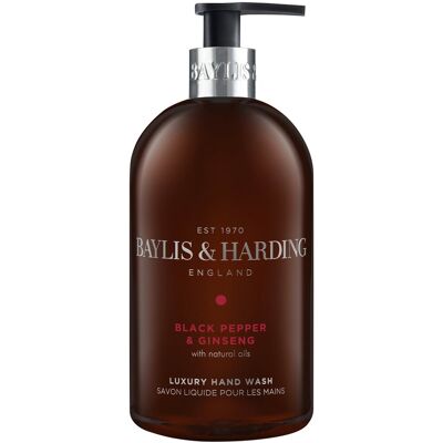 BAYLIS & HARDING Black Pepper & Ginseng 500 ml BAYLIS & HARDING Black Pepper & Ginseng 500 ml