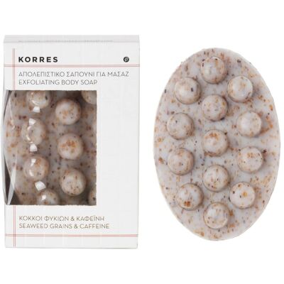 KORRES Exfoliating Body Soap Seaweed Grains & Caffeine KORRES Exfoliating Body Soap Seaweed Grains & Caffeine