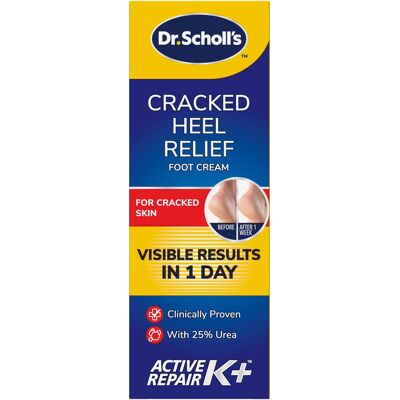 SCHOLL Krém na popraskané päty s keratínom 60 ml SCHOLL Krém na popraskané päty s keratínom 60 ml