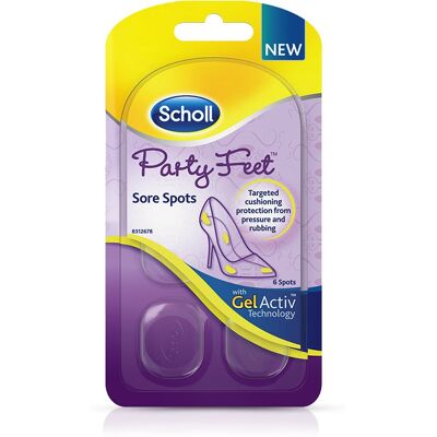 SCHOLL Party Feet GelActiv Vankúšiky na citlivé miesta – chodidlá 1 pár SCHOLL Party Feet GelActiv Vankúšiky na citlivé miesta – chodidlá 1 pár