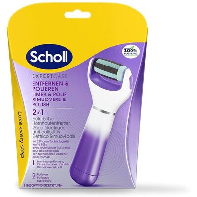 SCHOLL Expert Care 2-in-1 File & Smooth Electronic Foot File SCHOLL Expert Care 2-in-1 File & Smooth Electronic Foot File
