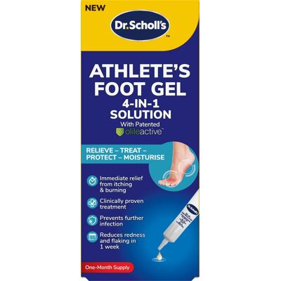 SCHOLL Athlete's Foot 4 in 1 Gél SCHOLL Athlete's Foot 4 in 1 Gél