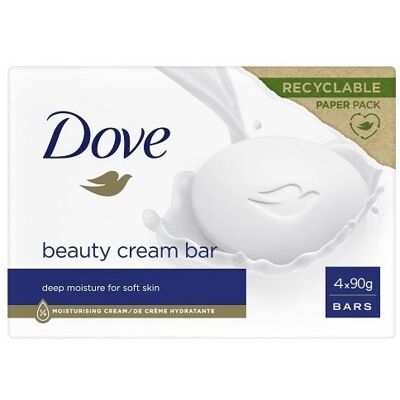 DOVE Original - Krémová tableta na umývanie, 4× 90 g DOVE Original - Krémová tableta na umývanie, 4× 90 g