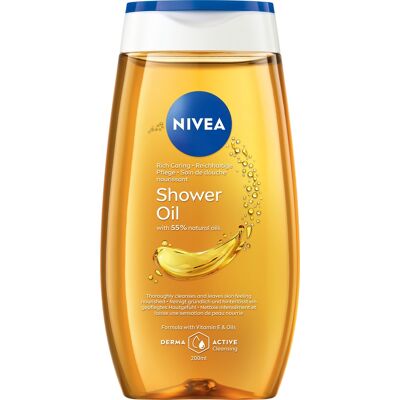 NIVEA Natural Caring Shower Oil 200 ml NIVEA Natural Caring Shower Oil 200 ml