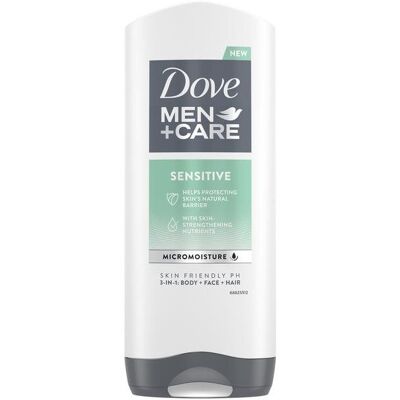 DOVE Men Sensitive Sprchový gél 400 ml DOVE Men Sensitive Sprchový gél 400 ml