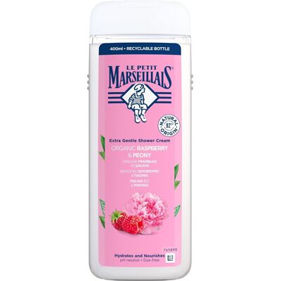 LE PETIT MARSEILLAIS Krémový sprchový gél Malina & Pivonka 400 ml LE PETIT MARSEILLAIS Krémový sprchový gél Malina & Pivonka 400 ml