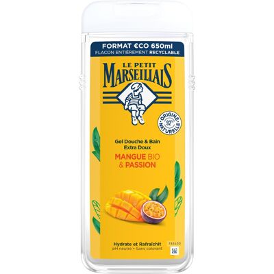 LE PETIT MARSEILLAIS BIO Mango & Marakuja 650 ml LE PETIT MARSEILLAIS BIO Mango & Marakuja 650 ml