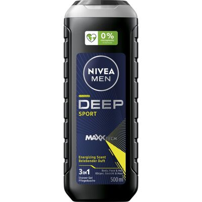 NIVEA MEN Shower gel Deep Sport 500 ml NIVEA MEN Shower gel Deep Sport 500 ml