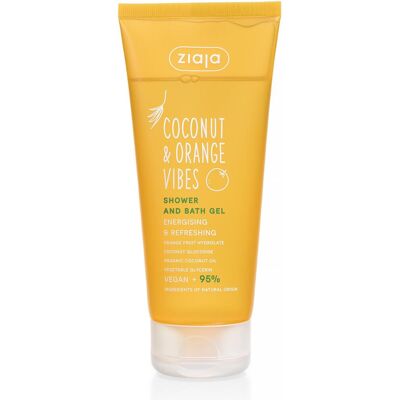 ZIAJA Coconut & Orange vibes Sprchovací a kúpeľový gél 200 ml ZIAJA Coconut & Orange vibes Sprchovací a kúpeľový gél 200 ml
