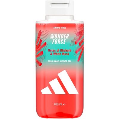 ADIDAS Wonder Force Rebarbora & biele pižmo 400 ml ADIDAS Wonder Force Rebarbora & biele pižmo 400 ml