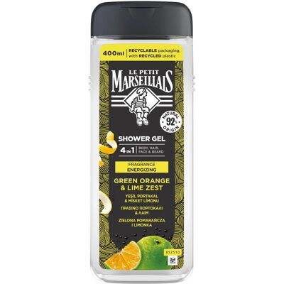 LE PETIT MARSEILLAIS Zelený pomeranč a Limetková kůra 4v1 400 ml LE PETIT MARSEILLAIS Zelený pomeranč a Limetková kůra 4v1 400 ml