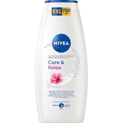 NIVEA Care & Relax, Shower & Bath 750 ml NIVEA Care & Relax, Shower & Bath 750 ml