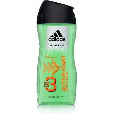 ADIDAS Active Start Shower Gél 3 in 1 250 ml ADIDAS Active Start Shower Gél 3 in 1 250 ml