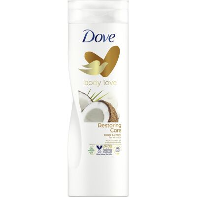 DOVE Body Love Restoring Care Coconut Oil And Almond Milk 400 ml DOVE Body Love Restoring Care Coconut Oil And Almond Milk 400 ml