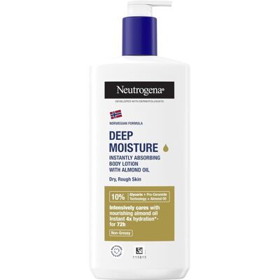 NEUTROGENA Deep Moisture Body Lotion with Oil 400 ml NEUTROGENA Deep Moisture Body Lotion with Oil 400 ml